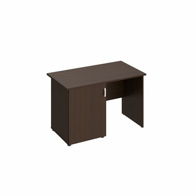 Стол с тумбой под минибар, левый Юнитекс ВЕНЕЦИЯ NEW ВЕ 601 ВТ венге темный