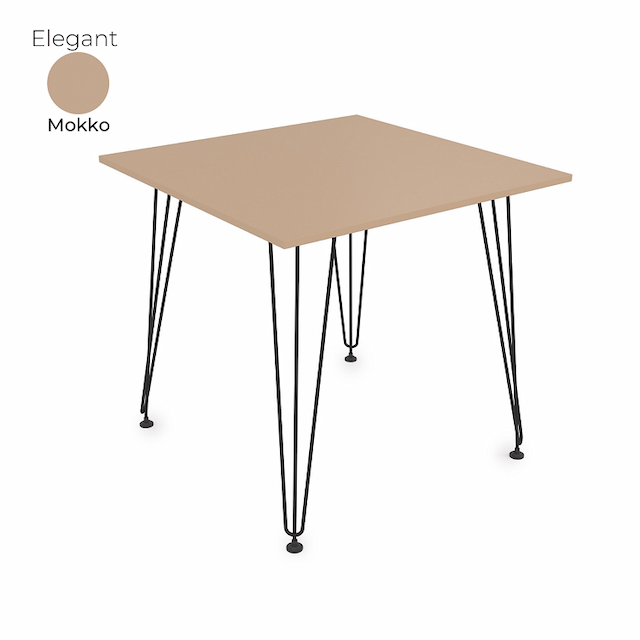 Стол обеденный квадратный Алсав 21Elegant.008 Mokko