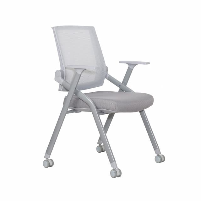 Кресло офисное Norden Circle 852-A2 (серая сетка/серая ткань/ролики)