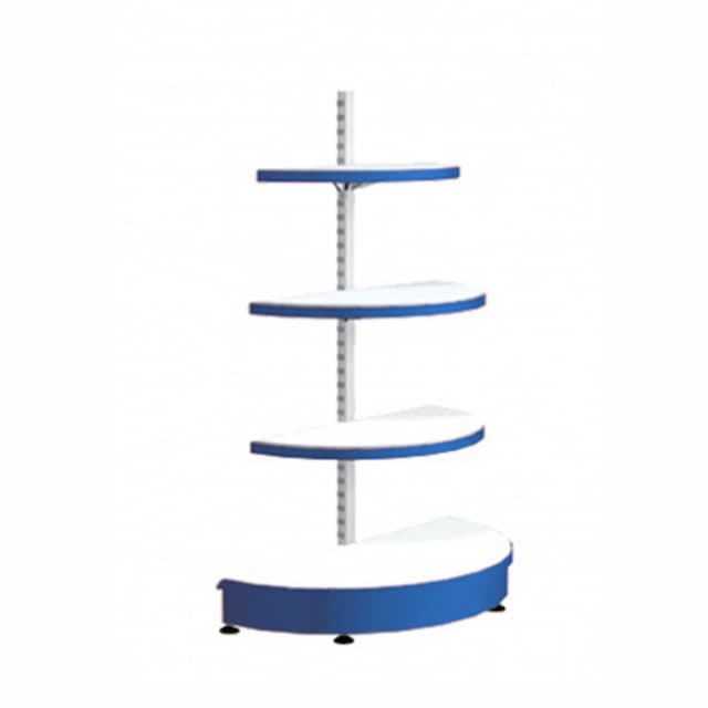 Стеллаж торцевой овальный Русь MAGMA СКТО