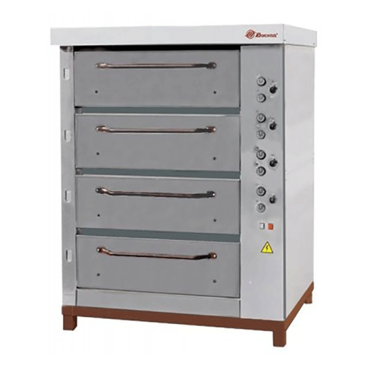 Печь хлебопекарная Восход ХПЭ-750/4 нерж. сталь